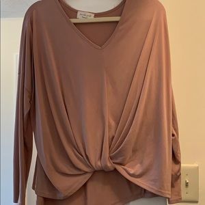 Beautiful knotted top